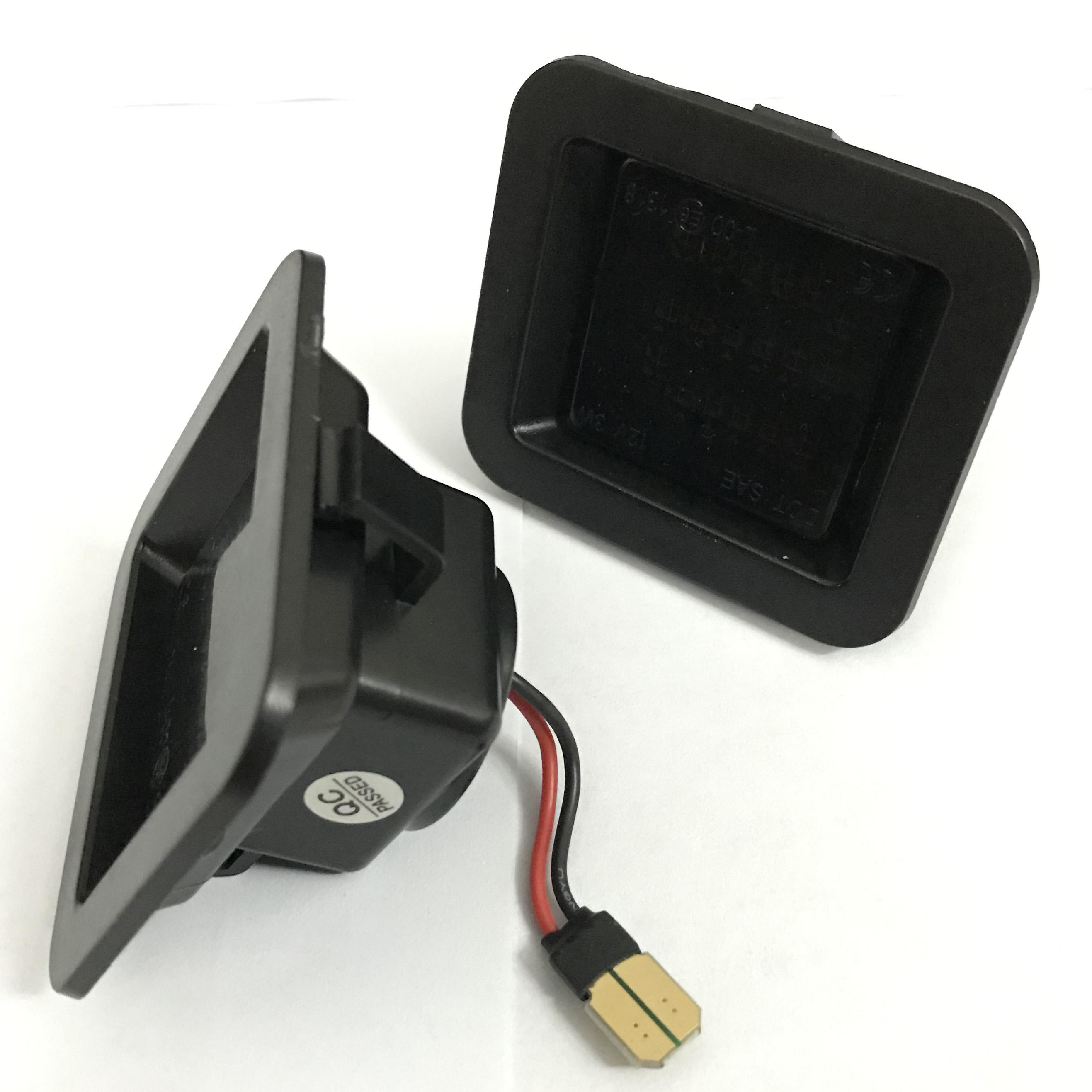 2020 Hot Product Led Lamp Smoked Lens Led License Plate Light for Ford F-150 F-150 Raptor