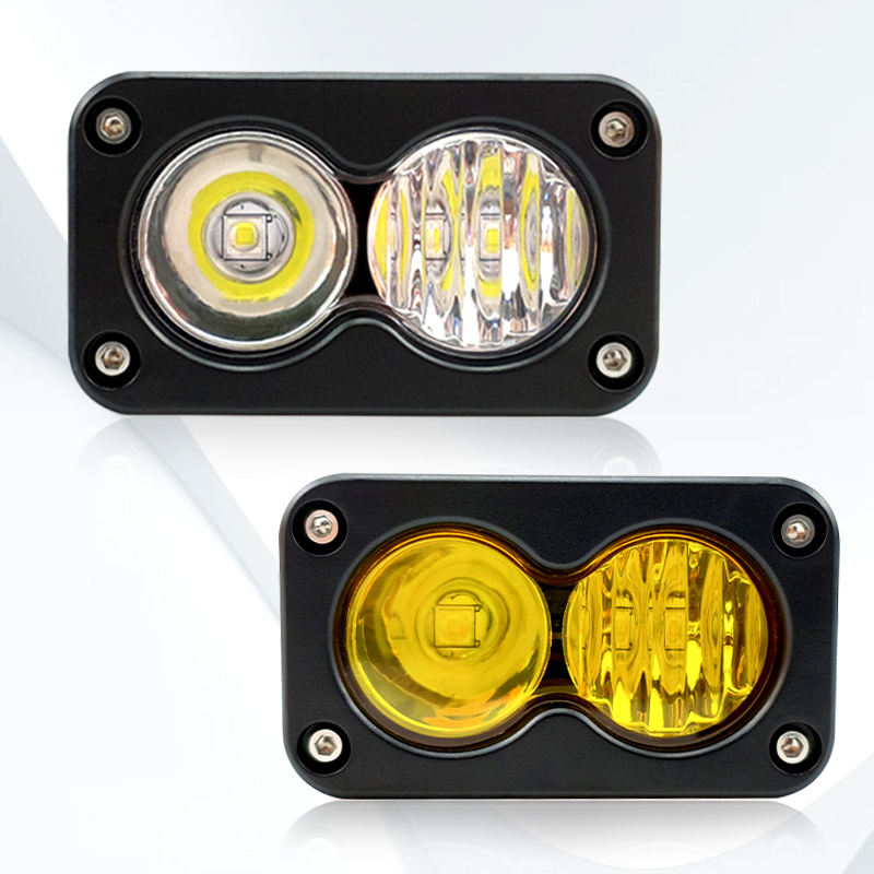 20W Car LED Work Light Bar Spot Flood Combo Pods Offroad Fog Lamp LED Light Bar White Yellow for Car Truck