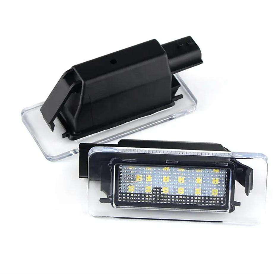 2pcs LED License Number Plate Light for Nissan Serena C27 Altima Suzuki Landy Dacia Duster 2018 2019 2020 2021
