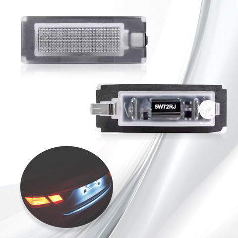 2pcs LED License Plate Light Number Lamp for Fiat Ducato for Peugeot Boxer Citroen Jumper Bus Box Lancia Ypsilon MK2 Musa