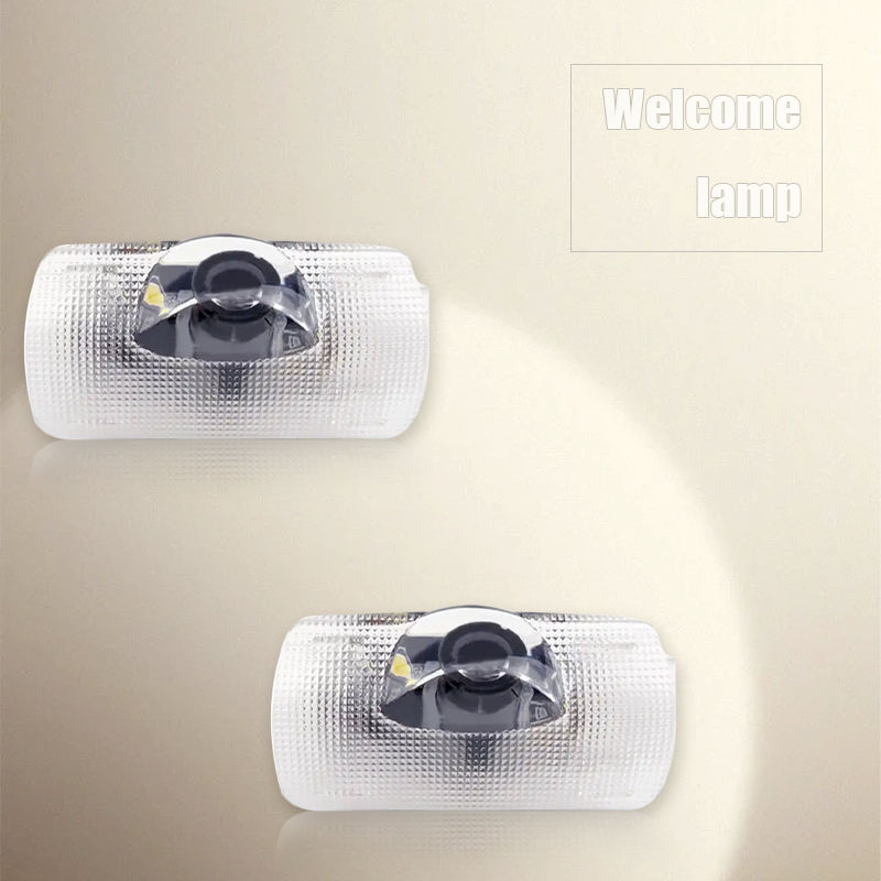 2pcs Led Car Door Logo Laser Projector Light for Crown Reiz Camry Prado Door Logo Lamp Projector Auto Modification Accessories