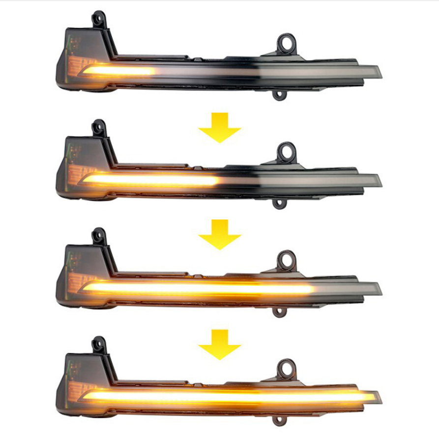 2x Dynamic LED Side Mirror Indicator Marker Turn Signal Light Lamp for Seat Ateca 2016-2019 Tarraco 2018