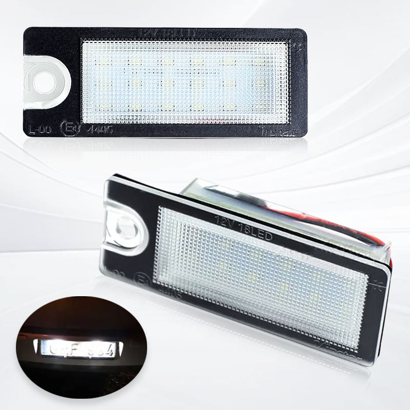Best Selling Products LED License Plate Lamp for volvo Xc90 V70 Cx70 S60 S80 License Plate Exterior Replacements Car Lights