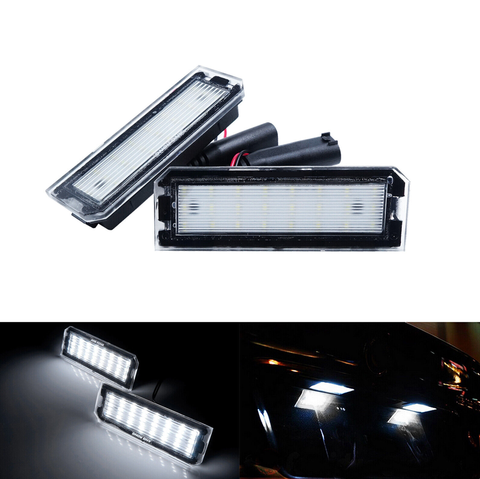 CANbus Error Free White LED Number License Plate Lights for Land Rover Range Rover L405 Sport L494