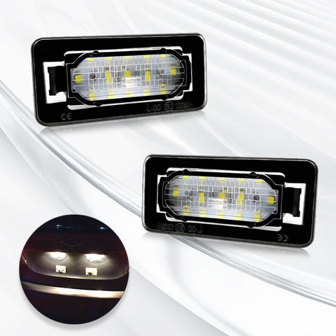Canbus Error Free Car Led License Number Plate Light Lamp for Toyota corolla 2014-2019