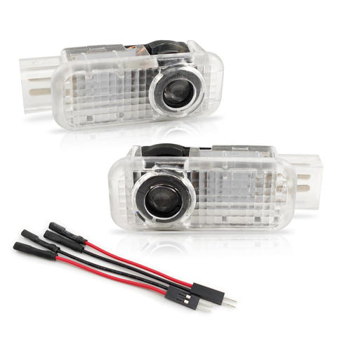 Car Interior LED Welcome Door Light for SKODA Octavia Fabia Roomster Led Car logo Projector Light Auto Lighting Systems