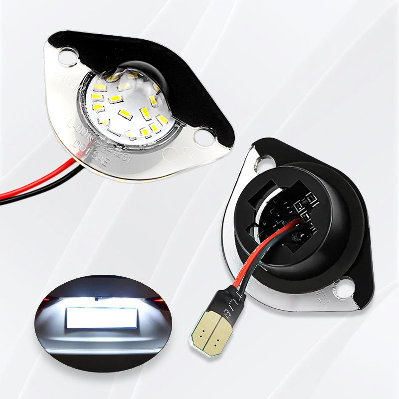 Car LED License Plate Light for Ford Mustang 1994-2004 White No Errors 18SMD LED License Plate Signal Indicator Light Lamps