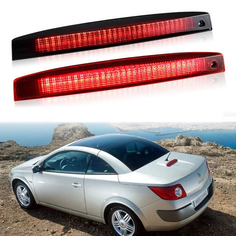 Car LED Third Brake Light Mount Stop Lamp Rear 3rd Signal Light for Renault Megane MK 2003-2008