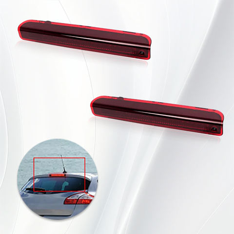 Car LED Third Brake Light Mount Stop Lamp Rear 3rd Signal Light for Renault Megane Hatchback MK3 2008-2016