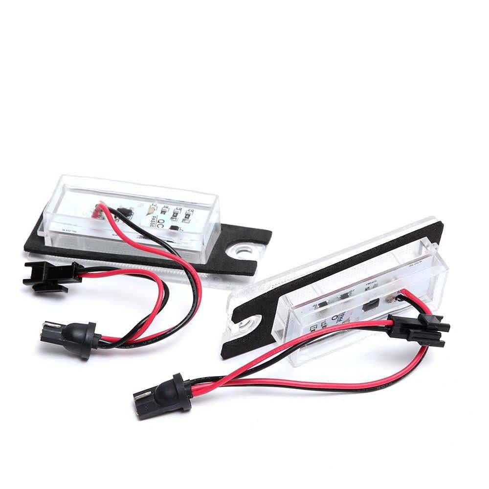Car Led License Plate Light  Auto Parts License Number Plate Lamps for Volvo Xc90 V70 Cx70 S60 S80