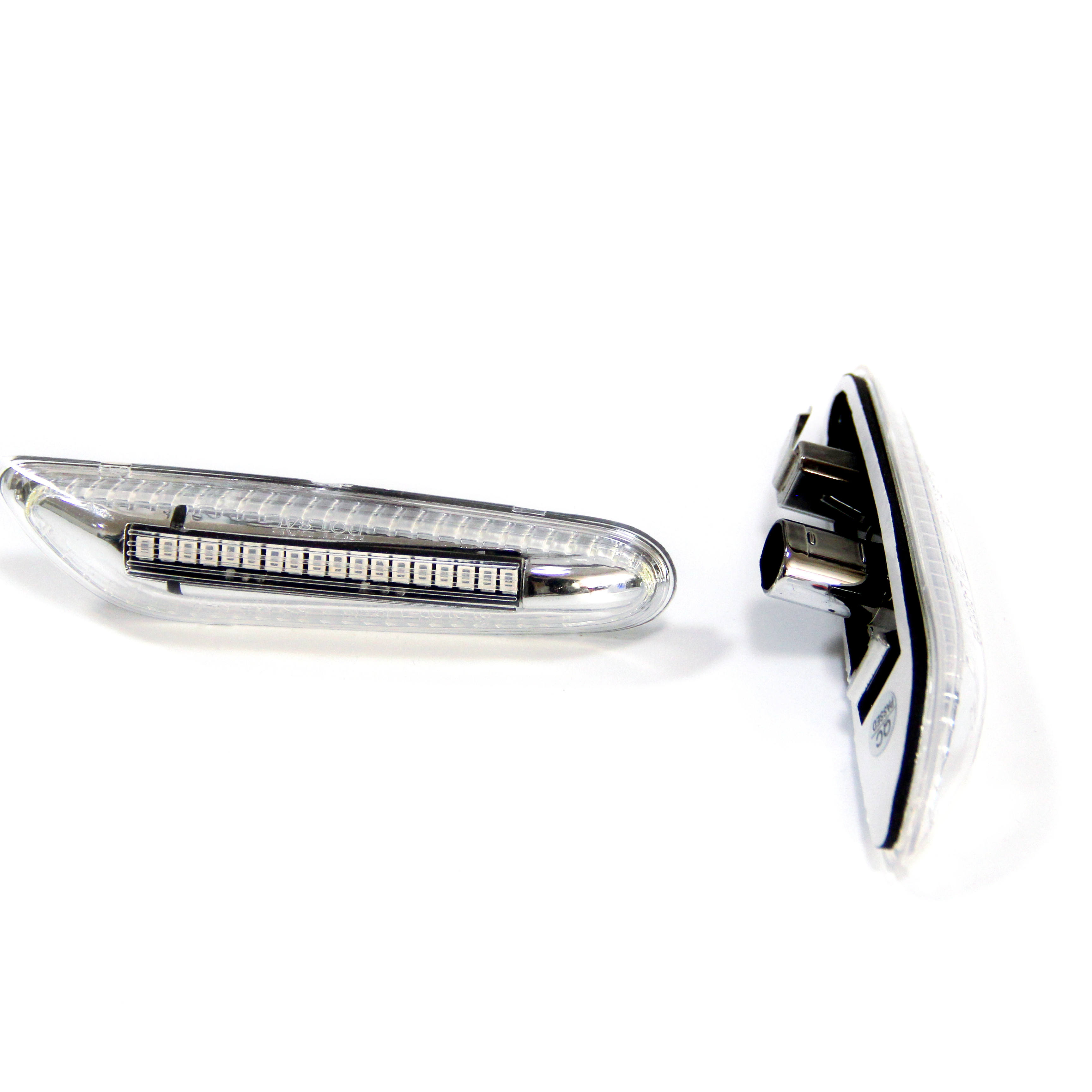 Clear Lens LED Side Marker Lamp with Dynamic Amber Light for BMW E90 E91 E92 LED Side Marker Light