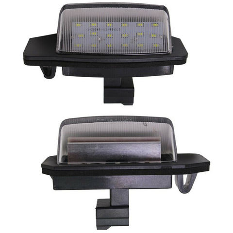 E- Mark LED License Plate Lamp for Mitsubishi Lancer Sportback Outlander Led Number Plate Light