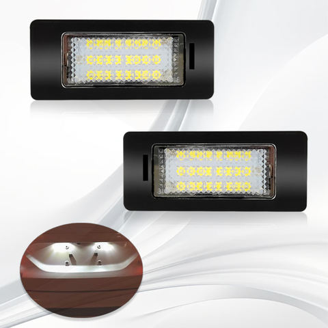 Error Free Canbus Car LED License Plate Light for AUDI A1 A3 A4 S4 B8 A5 S5 8T A6 C7 4G A7 4G Q3 8U Q5 8R TT 8J