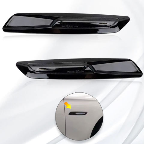 Error Free Led Side Marker Indicator Lamp for BMW 1series E81 E82 E87 E88 3series E90 E91 E92 E93 5series LED Blinker Light