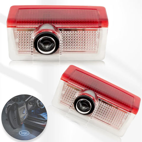 Factory Prices Wireless Car Custom logo Welcome Light Led Car Door Light 12V Car Lamp for Mercedes benz W205 W212