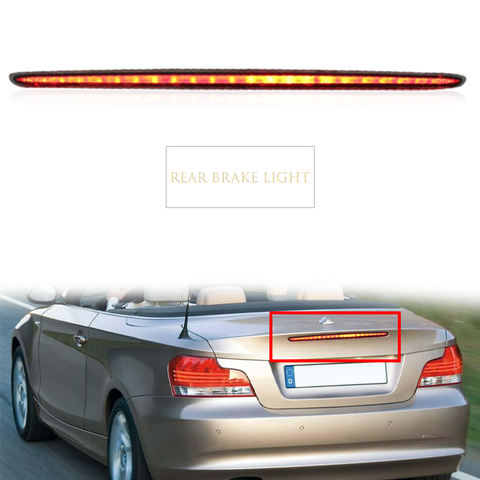 Factory Rear Brake Stop Light for BMW 1 Series 128i 135i M E82 E88 Stop Light Third 3rd Brake Light Dynamic LED Stop Lamp