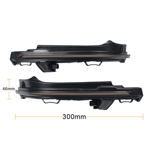 For Audi Q5 FY 2018 2019 Q7 4M Dynamic Turn Signal LED Side Wing Rearview Mirror Indicator Blinker Sequential Light