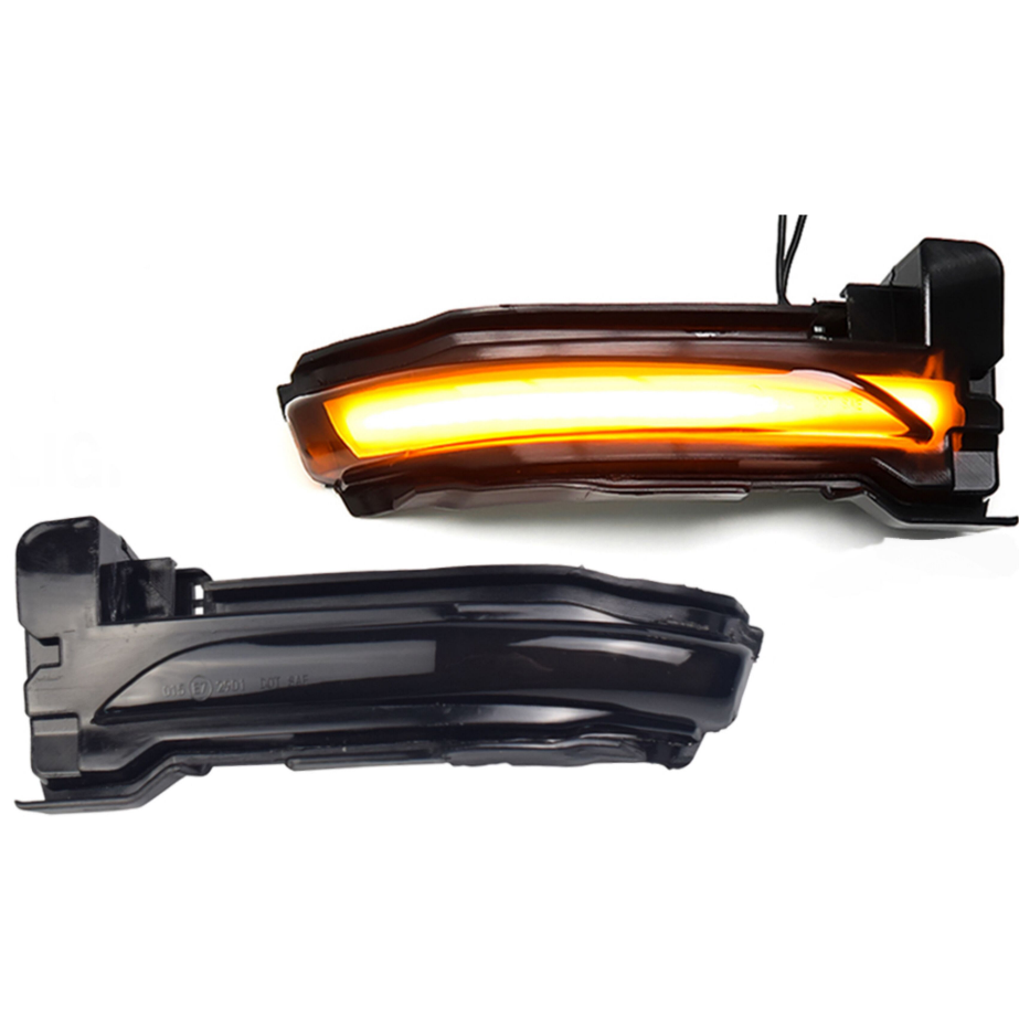 For Ford Escape Kuga Dynamic Turn Signal LED Side Wing Rearview Mirror Indicator Blinker Sequential Light