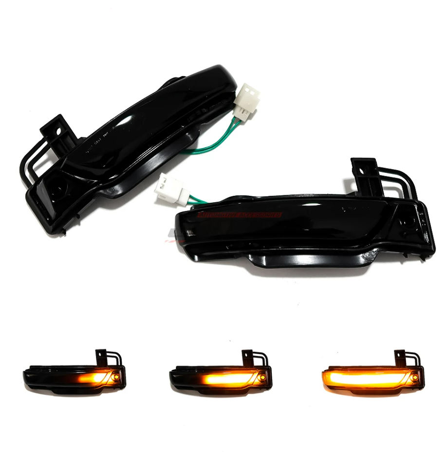 For Jeep Grand Cherokee WK2 2011-2020 Rear View Mirror Indicator Blinker Repeater Dynamic Turn Signal LED Light Replacements