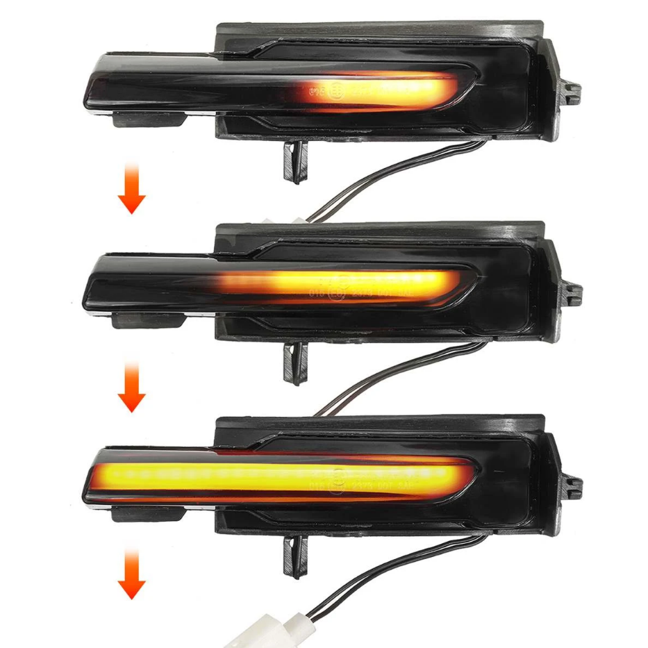 For Volvo XC60 XC90 S90 V90 Dynamic Turn Signal Light LED Rearview Side Mirror Light Sequential Blinker Indicator Light