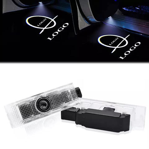 Hd Led Logo Spot Projector Decorative Ambient Light Car Door Light for Fiat 500x Punto Led Welcome Lamp