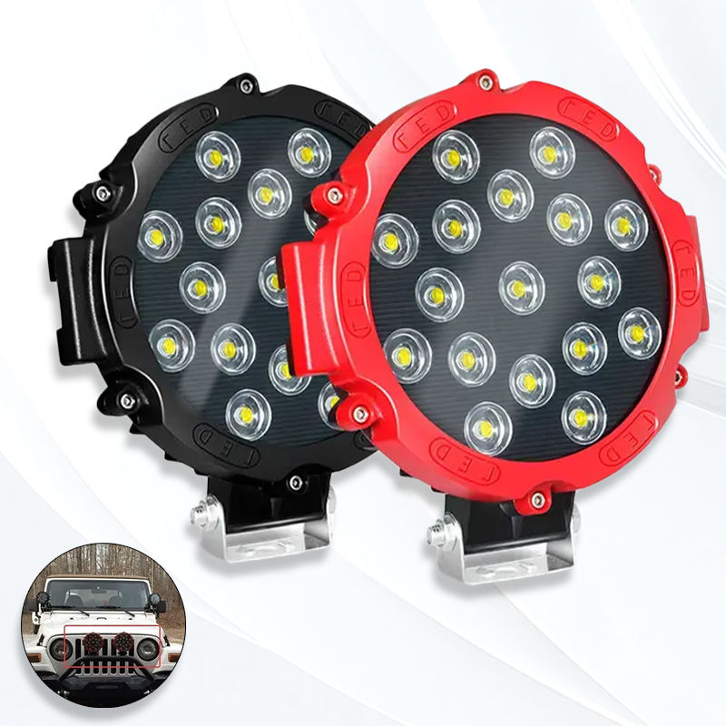 High Power Spotlight Round 4x4 Led Spot 7 9 Inch Round Led Driving Light Covers Led Work Light