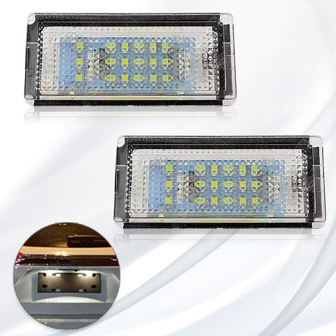 High Quality Auto Bulb Lamp Led License Plate Lamp for BMW E46 4D 1998-2003
