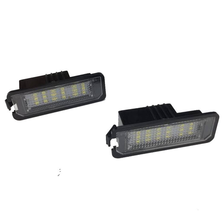 High Quality Canbus Led Lamp Led License Number Plate Light for VW GOLF MK4 MK5 MK6 Seat Passat EOS