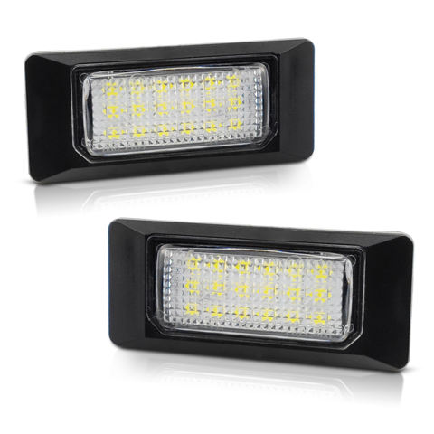 High Quality Led License Plate Light for Seat alhambra Ibiza for Skoda Superb Octavia Rapid Led Number Plate Lights