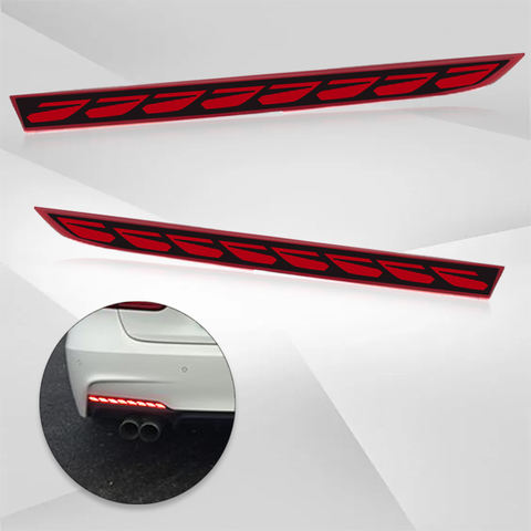 High Quality Wholesale Car LED Rear Bumper Brake Light Turn Signal Light Led Warning Lamp for BMW 3 Series 2016 2017 2018