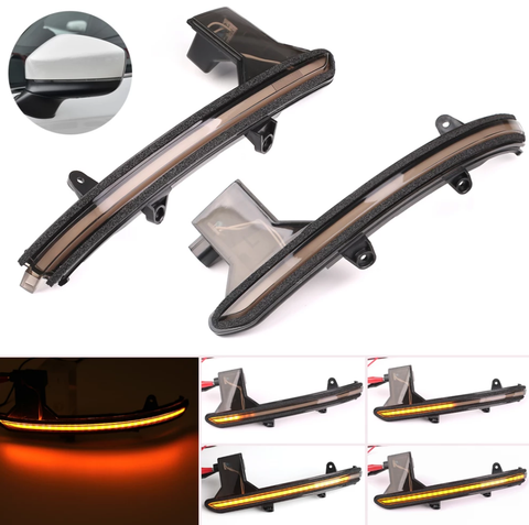 Hot Sell Led Dynamic Side Mirror Indicator Turn Signal Light for Mazda CX-5 KF CX-8 CX-9 2017 2018 Turn signal Lamps