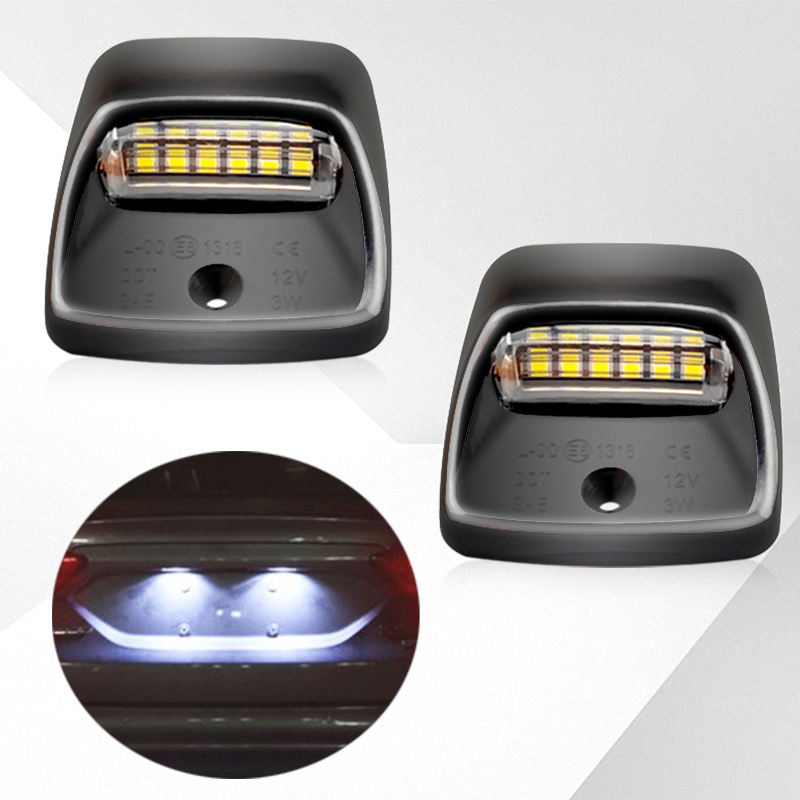 Hot Selling E-mark Approval 18SMD LED License Plate Light for Toyota tacoma with High Quality