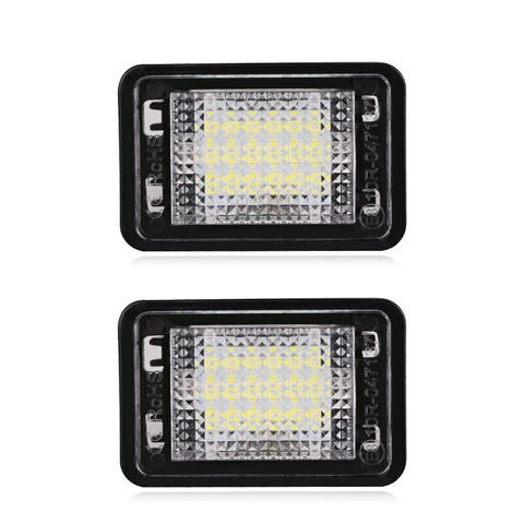 Hot Selling No Error White LED License Number Plate Light Lamp for Benz GLK X204