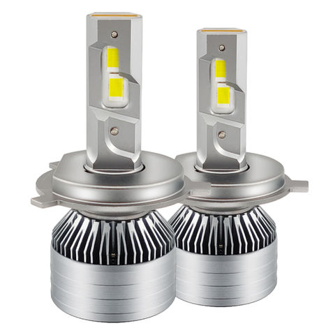 LED Headlamp Bulb H4 Car LED Headlights Bulbs 3570 80W 6600LM 6500K 12V-24V H4 Led HeadLights Bulb
