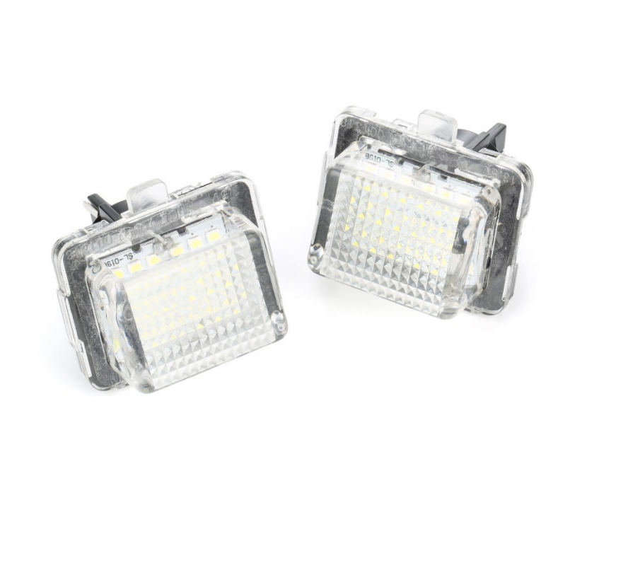 LED License Plate Light for Benz C-Class W204 (5D) W207 W212 W216 W221 Number Plate Lamp