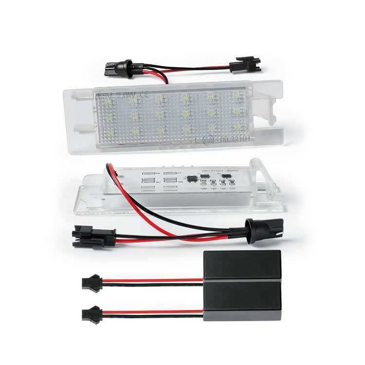 LED License Plate Light for Opel Insignia Adam Astra J Cascada Corsa C Auto Lighting System Car Accessories