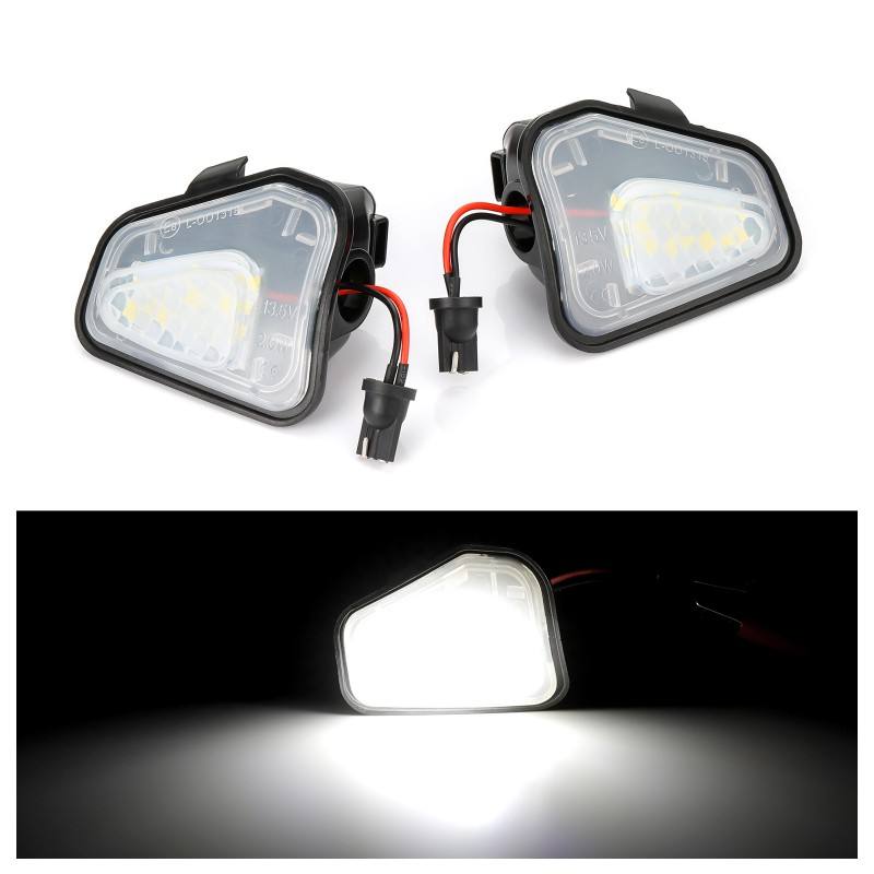 LED Under Side Rearview Mirror Light Puddle Lamp for VW EOS Passat CC Scirocco