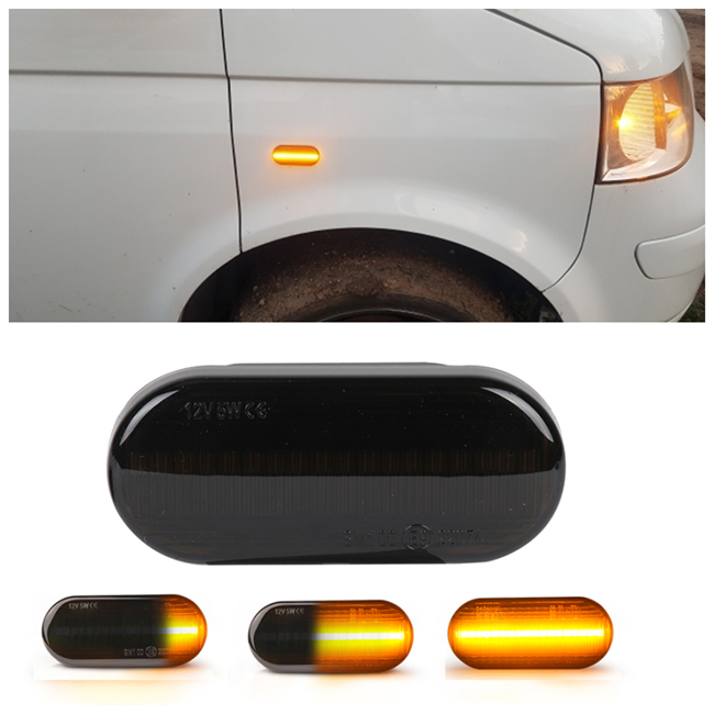 Led Dynamic Side Marker Turn Signal Light Sequential Blinker Light for VW Golf 3 4 MK3 MK4 Passat 3BG Polo for Focus Fiesta Seat