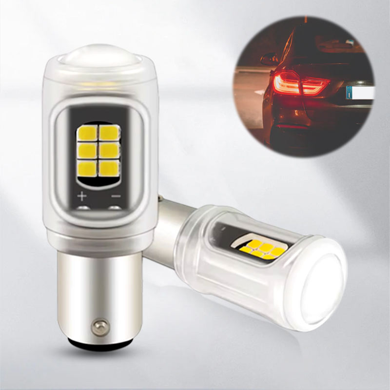 Led Lamp for Car 1157 BAY15D P21/5W 3030 LED Reversing Light Bulb Turn Signal Lamp Led Brake Lights Bulbs Accessories Auto