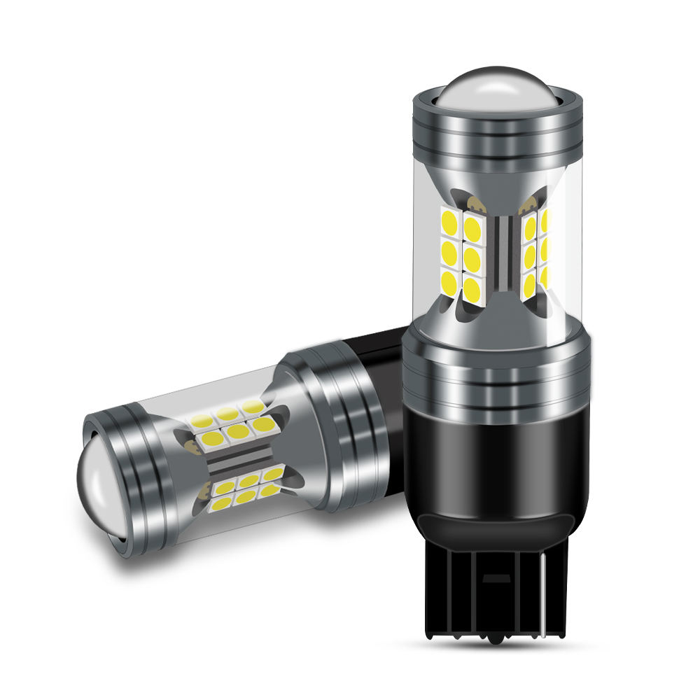 Led Light for Car Error Free T20 7440 Car LED Bulbs W21W WY21W Turn Light Reverse Lamp DRL Rear Parking Bulb Accessories Auto