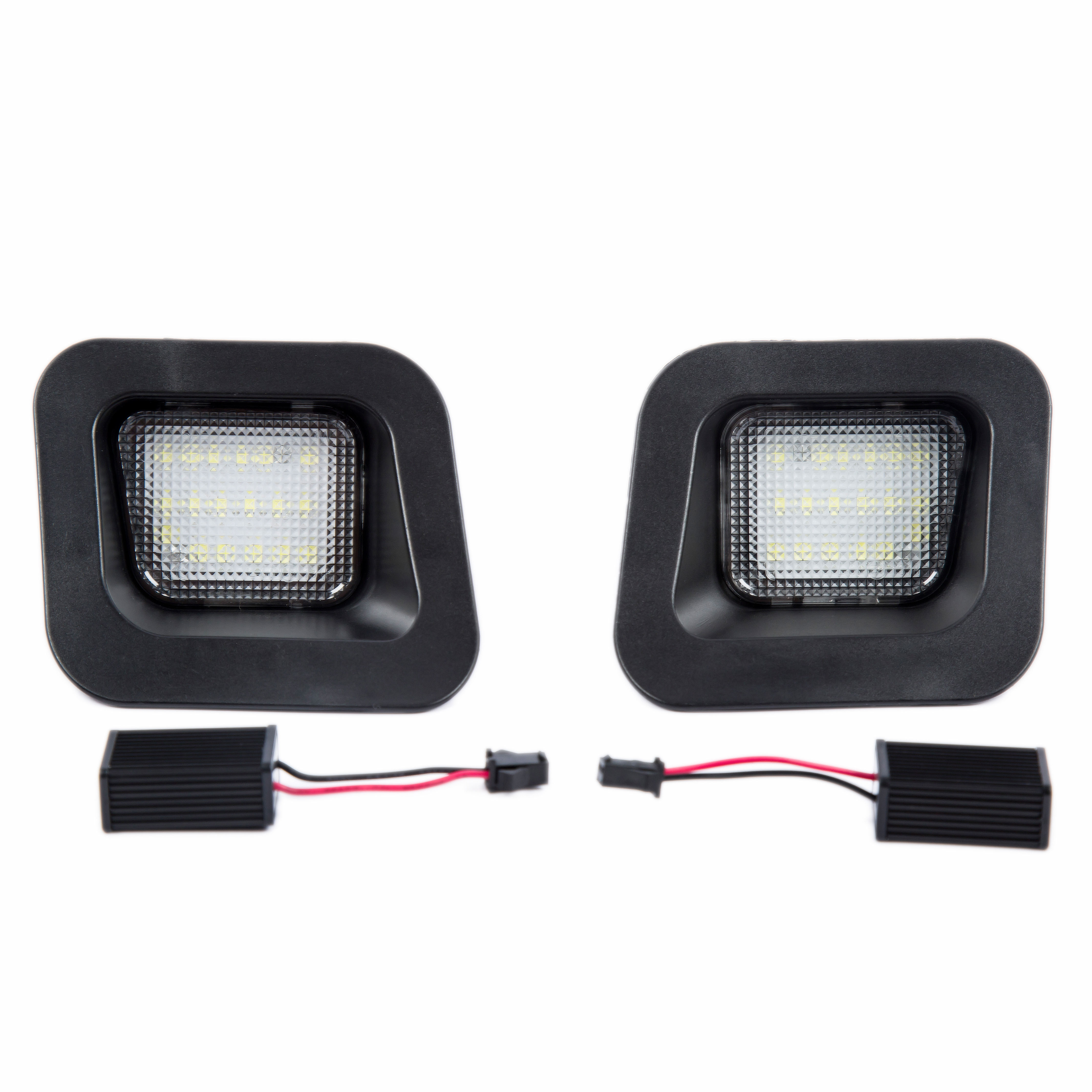 Led Rear License Plate Light for Dodge RAM 1500 2009-2018 Dodge RAM 2500 3500 2010-2018 Led Number Plate Lamps