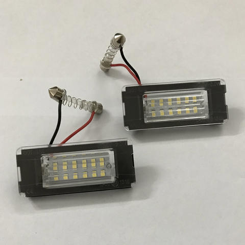 Newest Product E-mark Approval Led License Plate Light for BMW MINI COOPER S