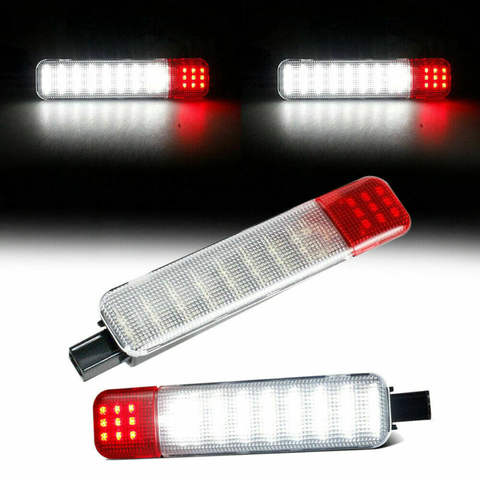 OEM 15021517 15021518 Interior LED Door Panel Lights Courtesy Lamp Pair for Chevrolet Silverado GMC