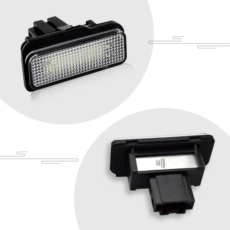 OEM A2038200256 Led License Number Plate Lights for Benz C E CLS-Class W203 W211 W219 R171