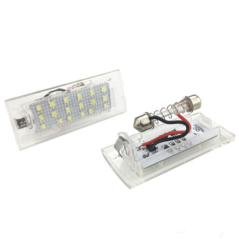 Replacement 18SMD LED License Plate Lamps for BMW X3 E83 BJ 2003-2010 for BMW X5 E53 BJ 1999-2006