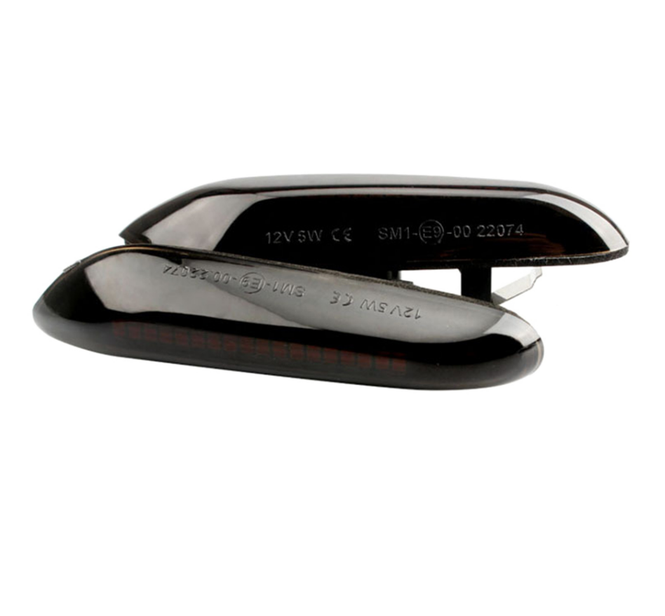 Smoked Lens Dynamic Flowing LED Side Marker Light for bmw E90 E91 E92 E93 E83 E84 E60 E61 E46 Car Led Light