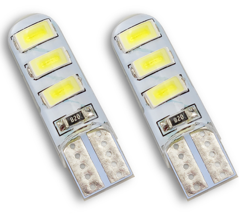 T10 194 168 W5W 5630 Car LED Interior Bulbs Error Free Side Wedge Light Led Light for Car T10 Canbus Accessories Auto