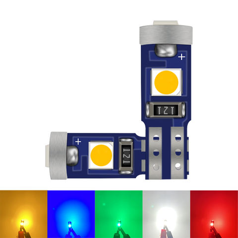 T5 3030 Led Bulb Car Interior Lights Dashboard Warming Indicator Wedge Auto Instrument Lamp Led Lamp for Car Accessories Auto
