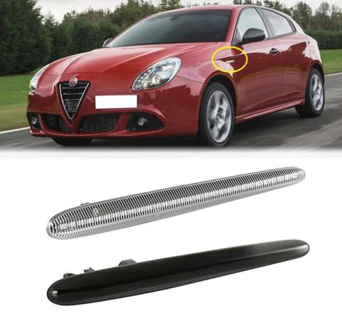 Turn Signal Lamp for Alfa Romeo Giulietta 940 Juliet Sprint Veloce 2010-2021 Dynamic LED Side Marker Light Repeater Lamps