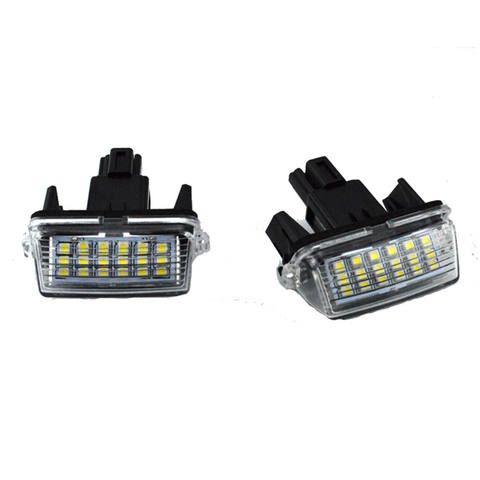 Wholesale  LED License Plate Light 6500K for TOYOTA  YARISL EZ VIOS Camry 2012-16